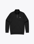 Metallic Logo Half Zip Pullover