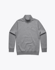 Metallic Logo Half Zip Pullover